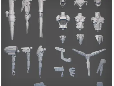 MMB ZOE 3D print model