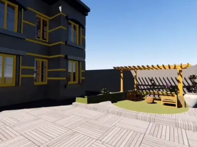 Dubai Most Luxurious Mansion model 3D model