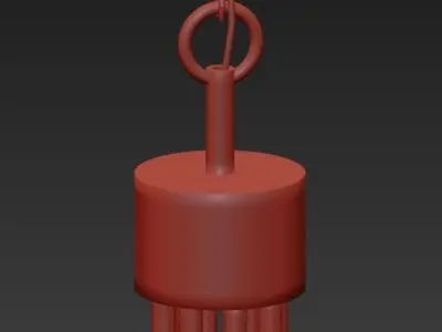 Le Marais Chandelier 8 Light 3D model