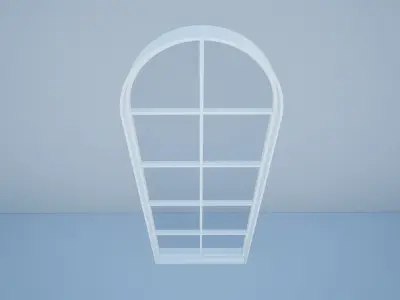 Arched Window 3D model