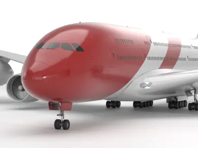 Generic Airplane 02 3D model
