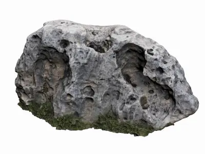 Rock Pack Low-poly 3D model