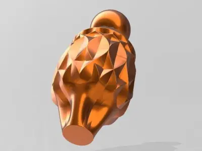 Decorative finial form  3D print model