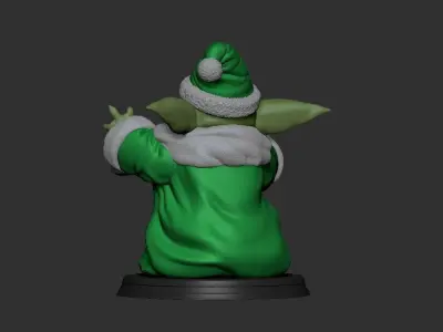 Green Baby - Santa Outfit 3D print model