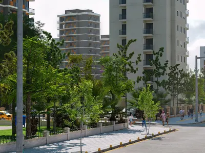 Sketchup City Model V1 3D model