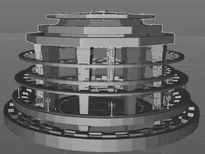 Altar  Battle field 3D model