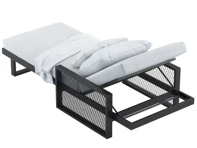 The Factory Sun Lounger by Ramon Esteve 3D model