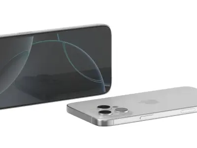 Apple iphone 16 pro max white 3D model