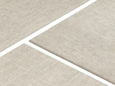 Carpet set 9123 - Hand-knotted Wool Soft Rug - 5k 3D model