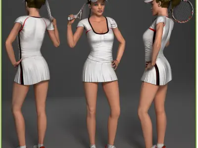  Tennis Players Pack Collection CG 