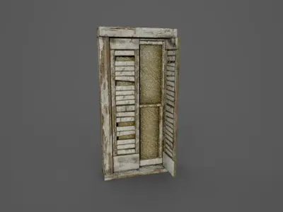 Window-Version 001 Low-poly 3D model