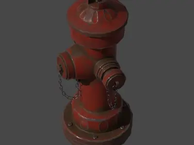 Fire Hydrant Free 3D model
