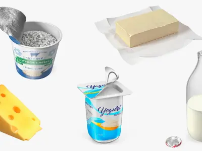  Opened Dairy Products Collection 