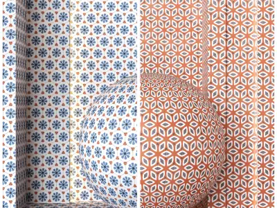 4K Equipe Coimbra Ceramics Tile Textures- 23 Colors - PBR  Texture