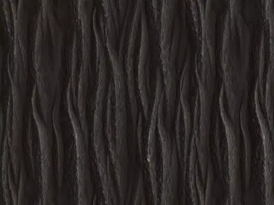 Charred Dark Rough Wood PBR Seamless Texture