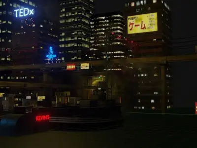 world building model 3D model