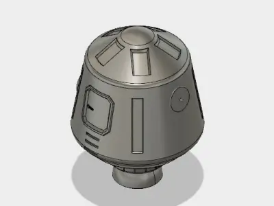 Small Landing Spacecraft 3D print model
