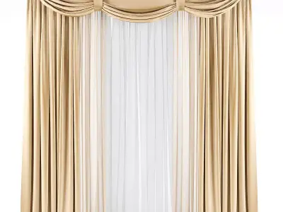 Curtain 3D model 82 3D model