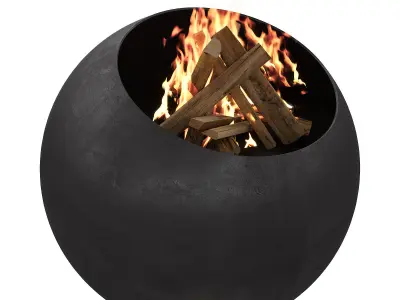 036 BBQ Bubble Spot 00 Low-poly 3D model