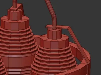 Gerolamo Chandelier 3D model