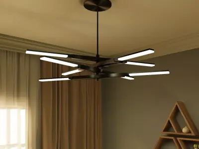 CUTLASS BLADE CHANDELIER Free 3D model