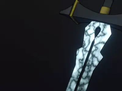 3D Game Asset - Sword Low-poly 3D model