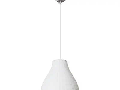 MELODI CHEES Pendant lamp white 28 cm 3D model