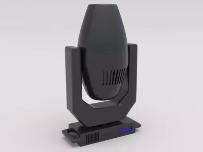 Moving Head Spot Wash 03 3D model