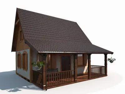 Summer House 3D model order
