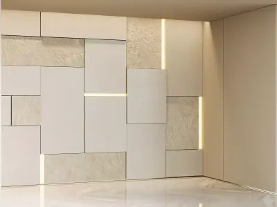 wall decorative light 3D model 3D model 3D model