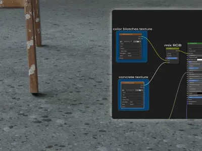 2 Seamless Color Blotches Textures Texture