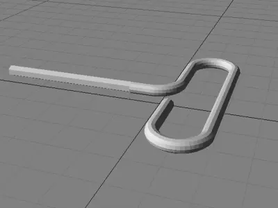 Mechanical Handtools - T-Handle Allen Wrench 3D model