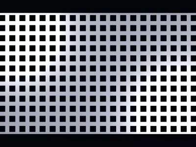 Perforated panel with 36 percent opening 25O117 3D model