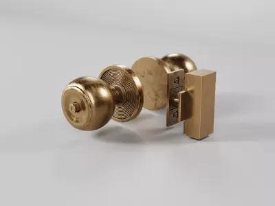 Door Knob CG44 3D model