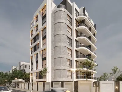 Apartment Design 2 Exterior 3D model  3D model