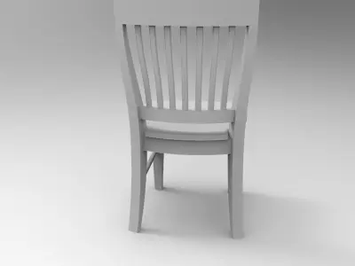 Chair - 3d printable 1-35 scale accessory for dioramas 3D print model