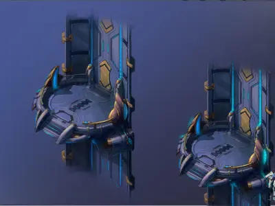 Machinery - Lift 01 3D model