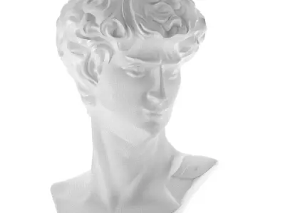 Roman statue 3D model