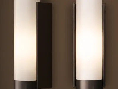 RH POWELL SCONCE 3D model