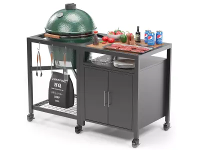 Outfitters BBQ 3D model