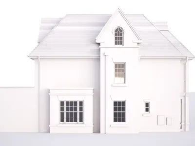 British House Broadoaks B1 3D model