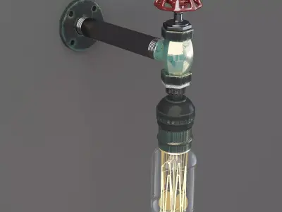 Devin Wall Light 3D model