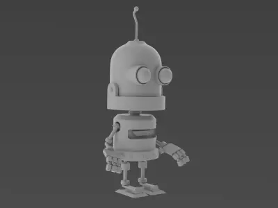 Robot Kid 3D model