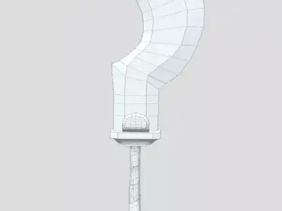 Sword Stylized  Low-poly 3D model