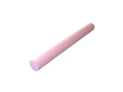 Chalk v1 005 Low-poly 3D model