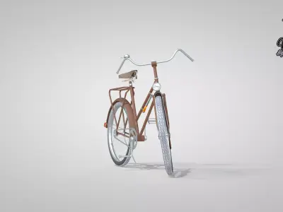 Bicycle 50s Original  3D model