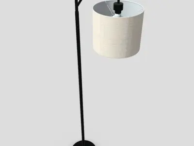 Standing Lamp 3 Low-poly 3D model