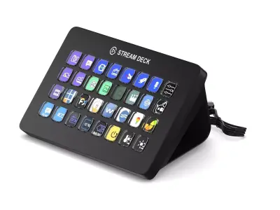 Elgato Stream Deck XL 3D model