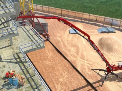  Construction Vehicles Rigged Big Collection 2 