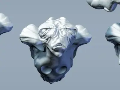 Void Psyrens - Multipart Trans dimensional Enslavers of Mankind 3D print model